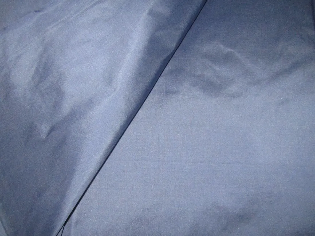 100% Pure SILK TAFFETA BLUE color 22 momme Fabric 54" wide TAF249[1]