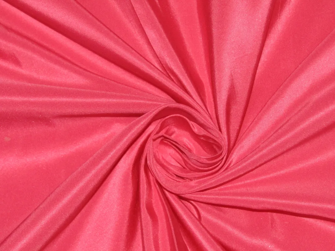 100% Pure Silk Taffeta Fabric Bubblegum Pink color 54" wide TAF185[2]