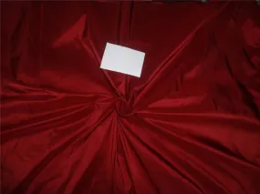 100% pure silk taffeta fabric burgundy colour 30 mmTAF269 54&quot; wide