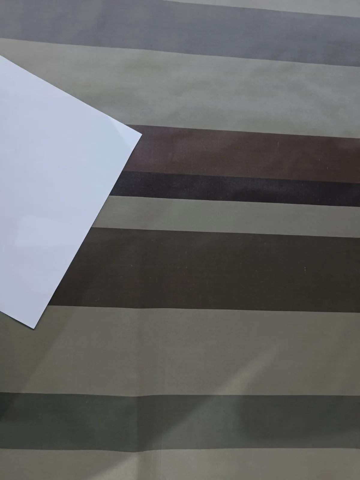 100% SILK TAFFETA FABRIC  DUSTY OLIVE GREEN ,BROWN  Stripes 54" wide TAFS31[3]