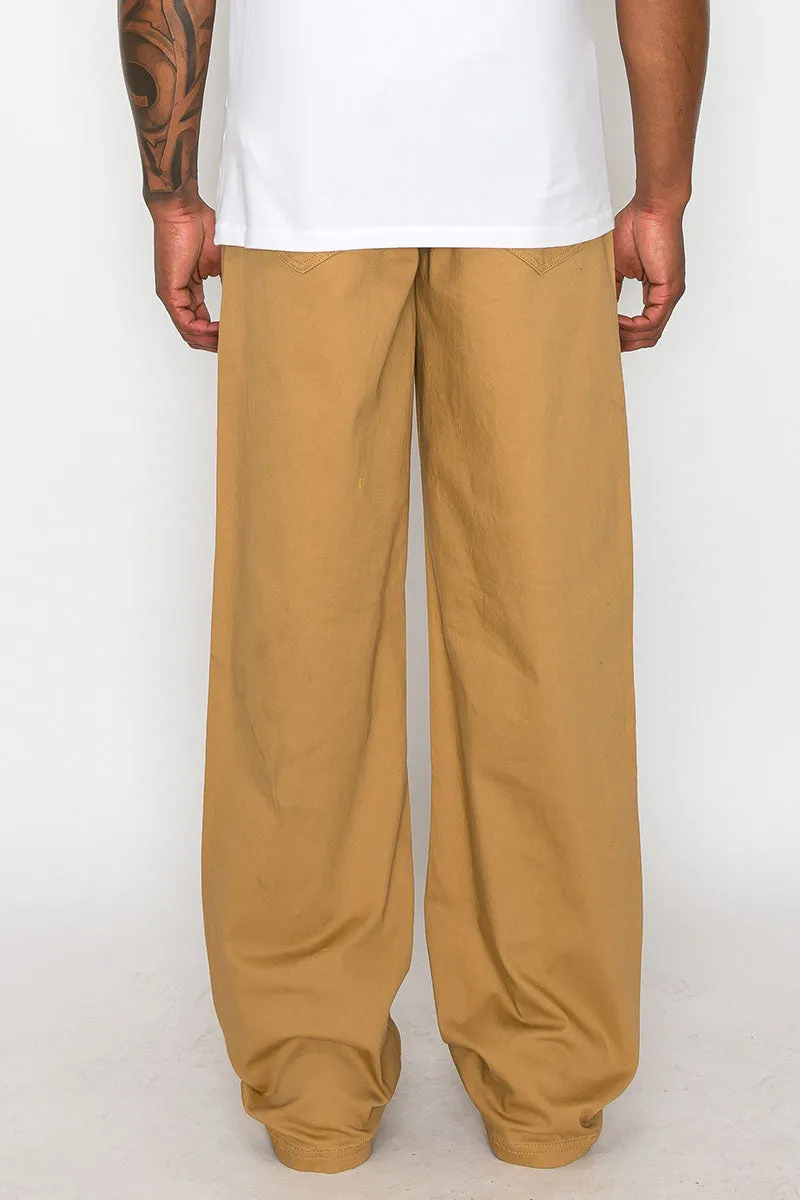 Baggy Fit Open Bottom Jogger Pants