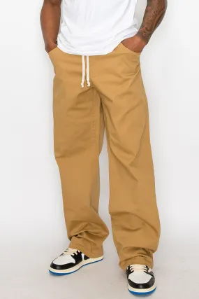 Baggy Fit Open Bottom Jogger Pants