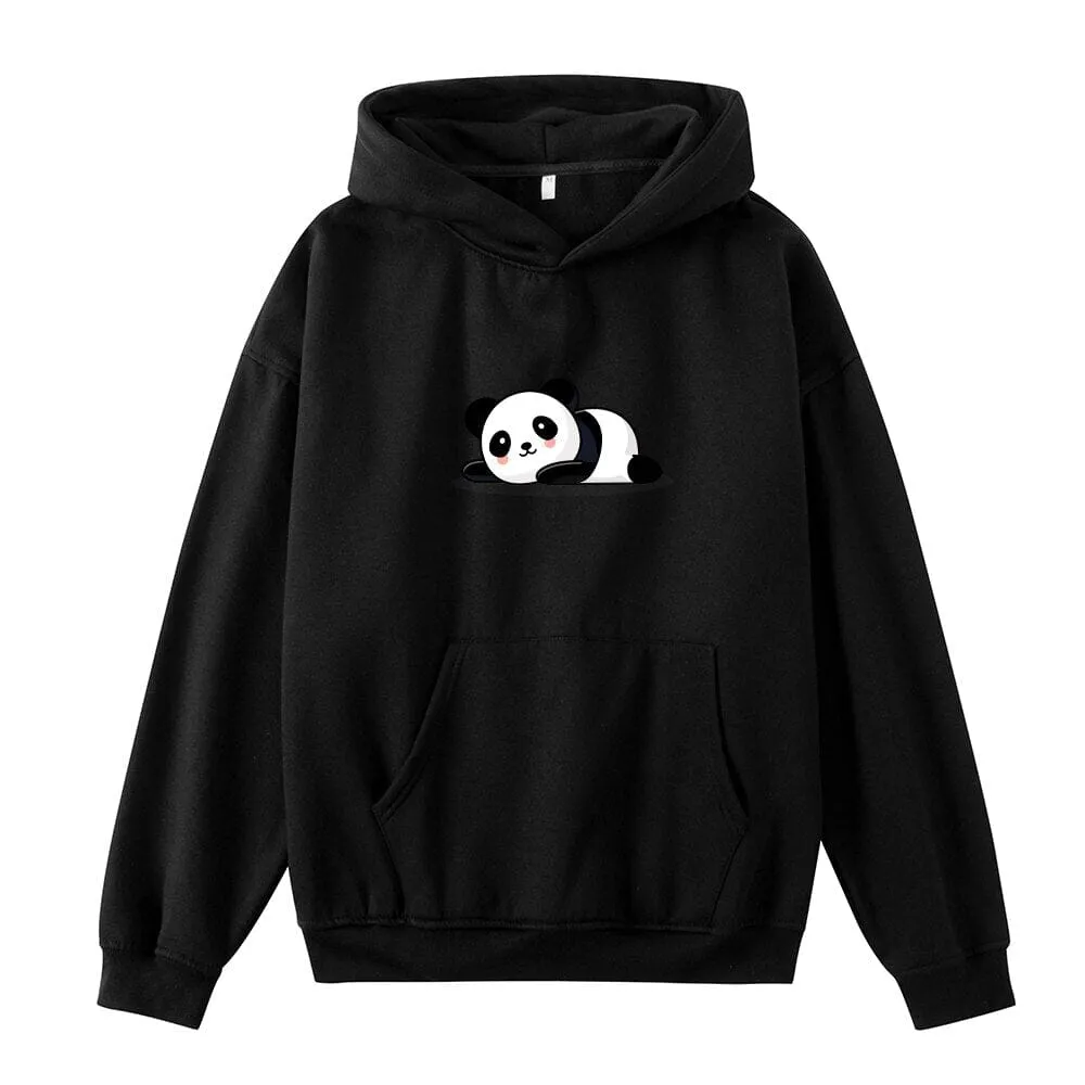 Bam Bam the Panda Oversized Soft Hoodies