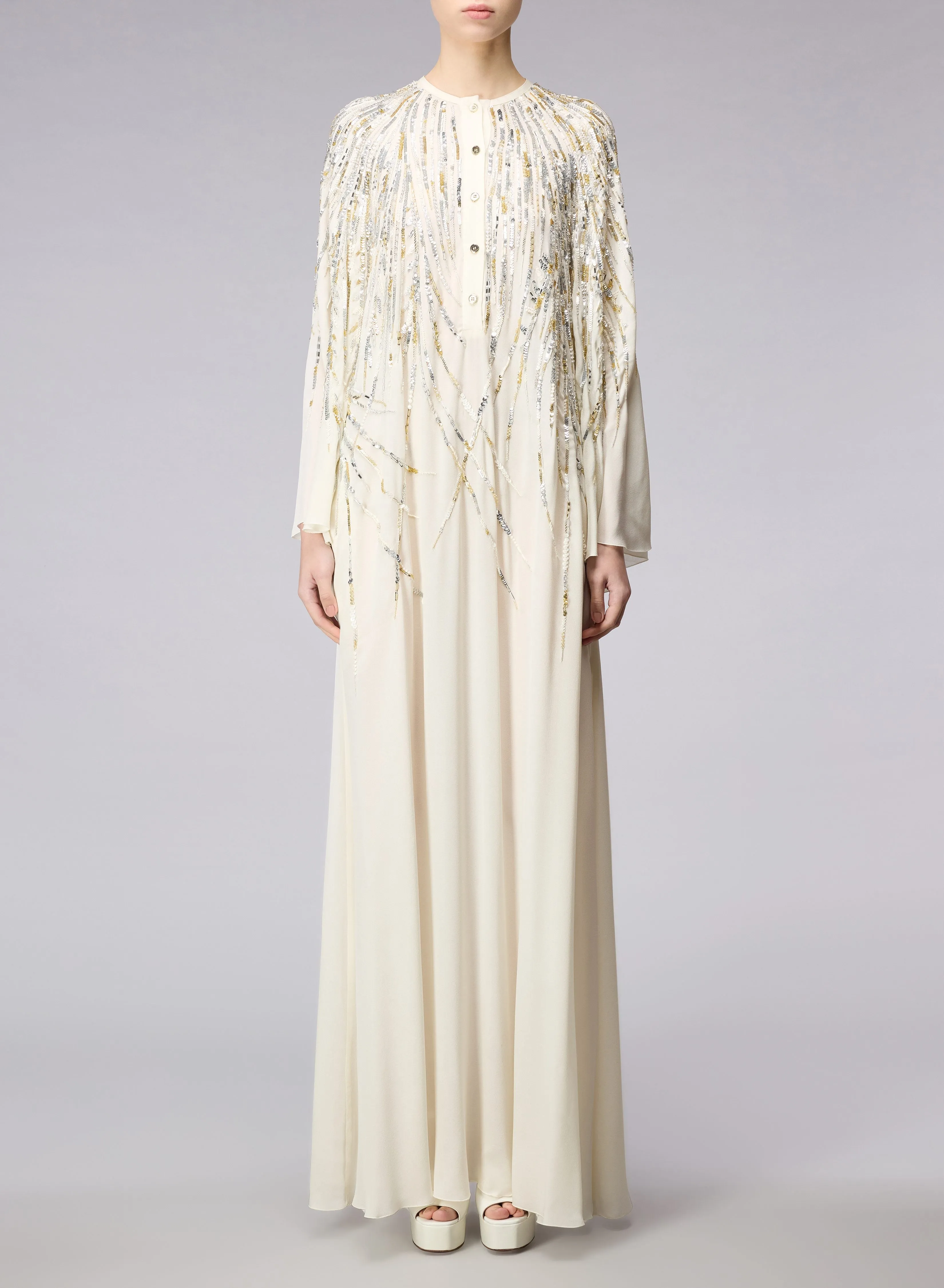 Bead Embroidered Kaftan