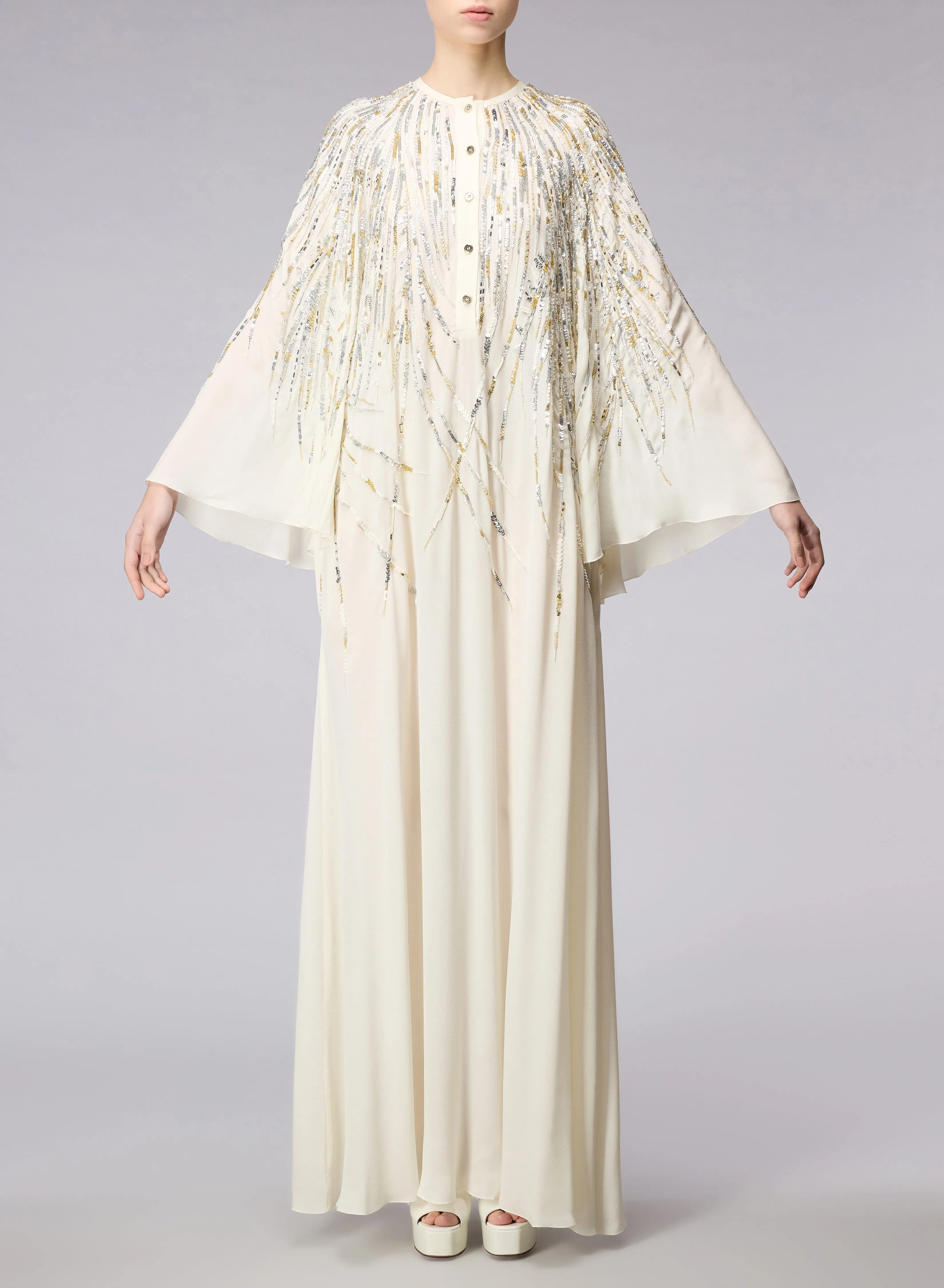 Bead Embroidered Kaftan