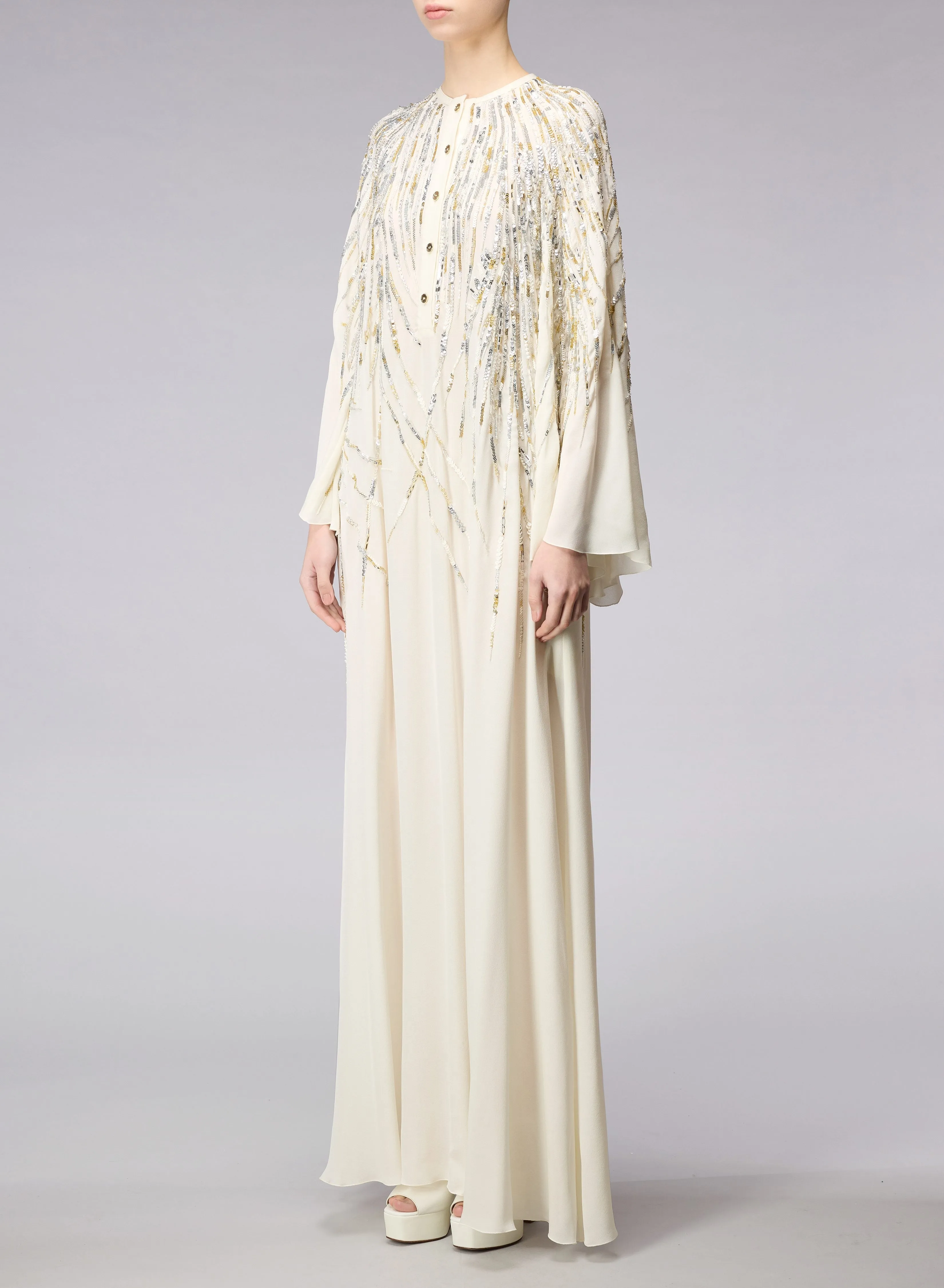 Bead Embroidered Kaftan