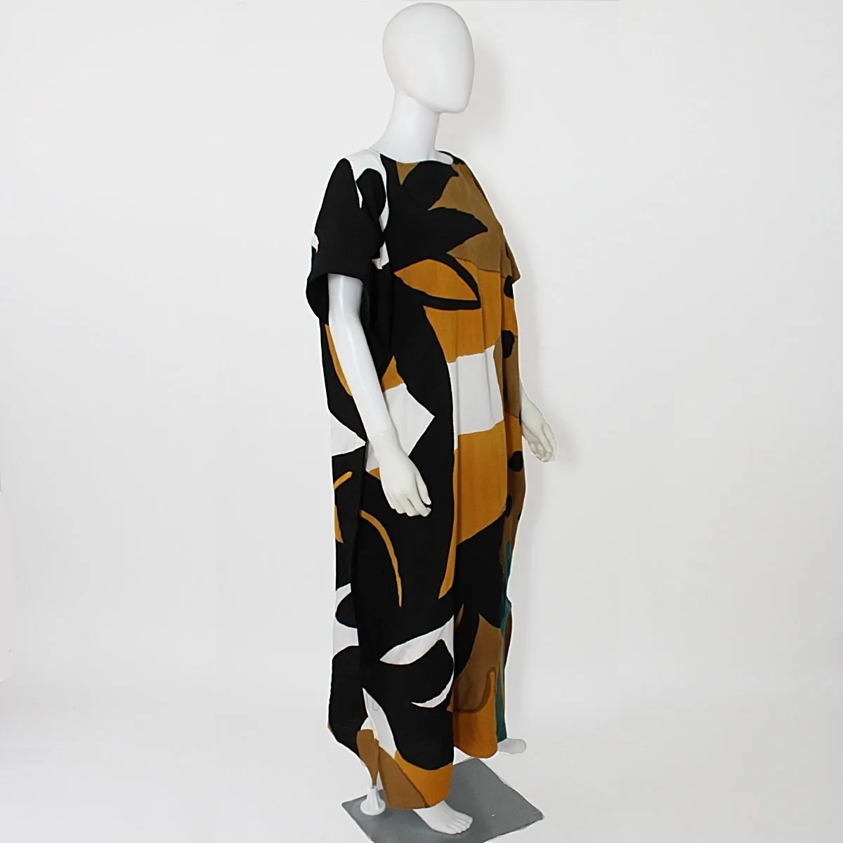 Black and Gold Kaftan