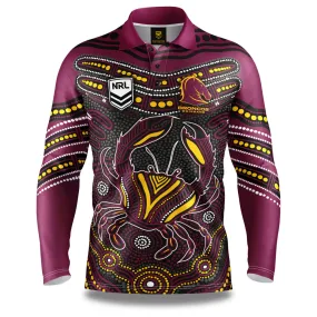 Brisbane Broncos Karumba Fishing Shirt