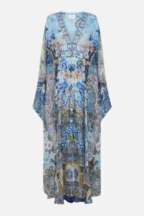 CAMILLA | AL MANIAL PALACE MEMOIRS LONG KAFTAN WITH WAIST DETAIL