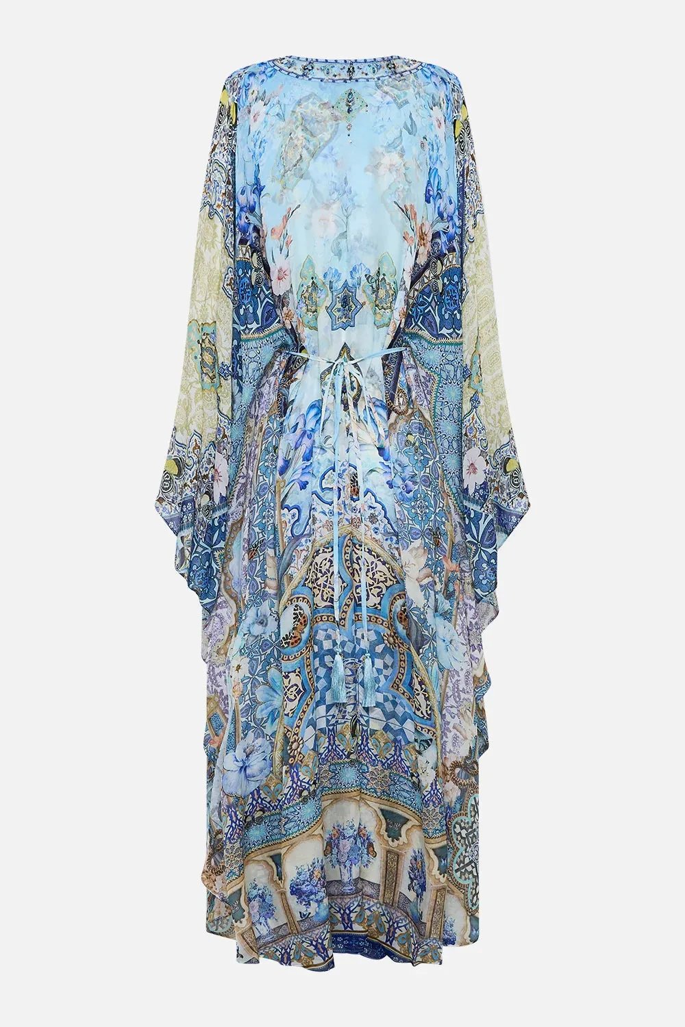 CAMILLA | AL MANIAL PALACE MEMOIRS LONG KAFTAN WITH WAIST DETAIL