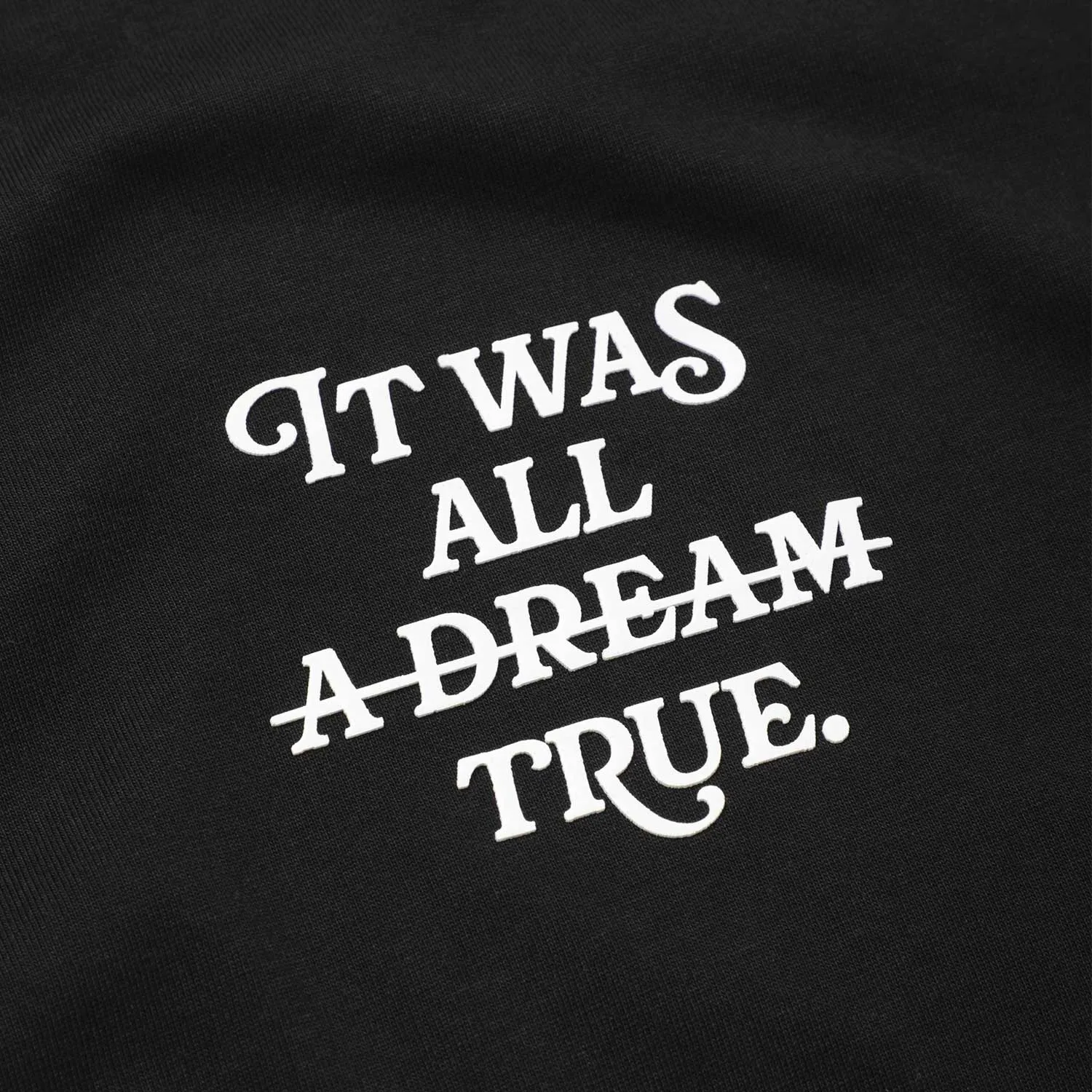 Camiseta Oversized Dream - Negra