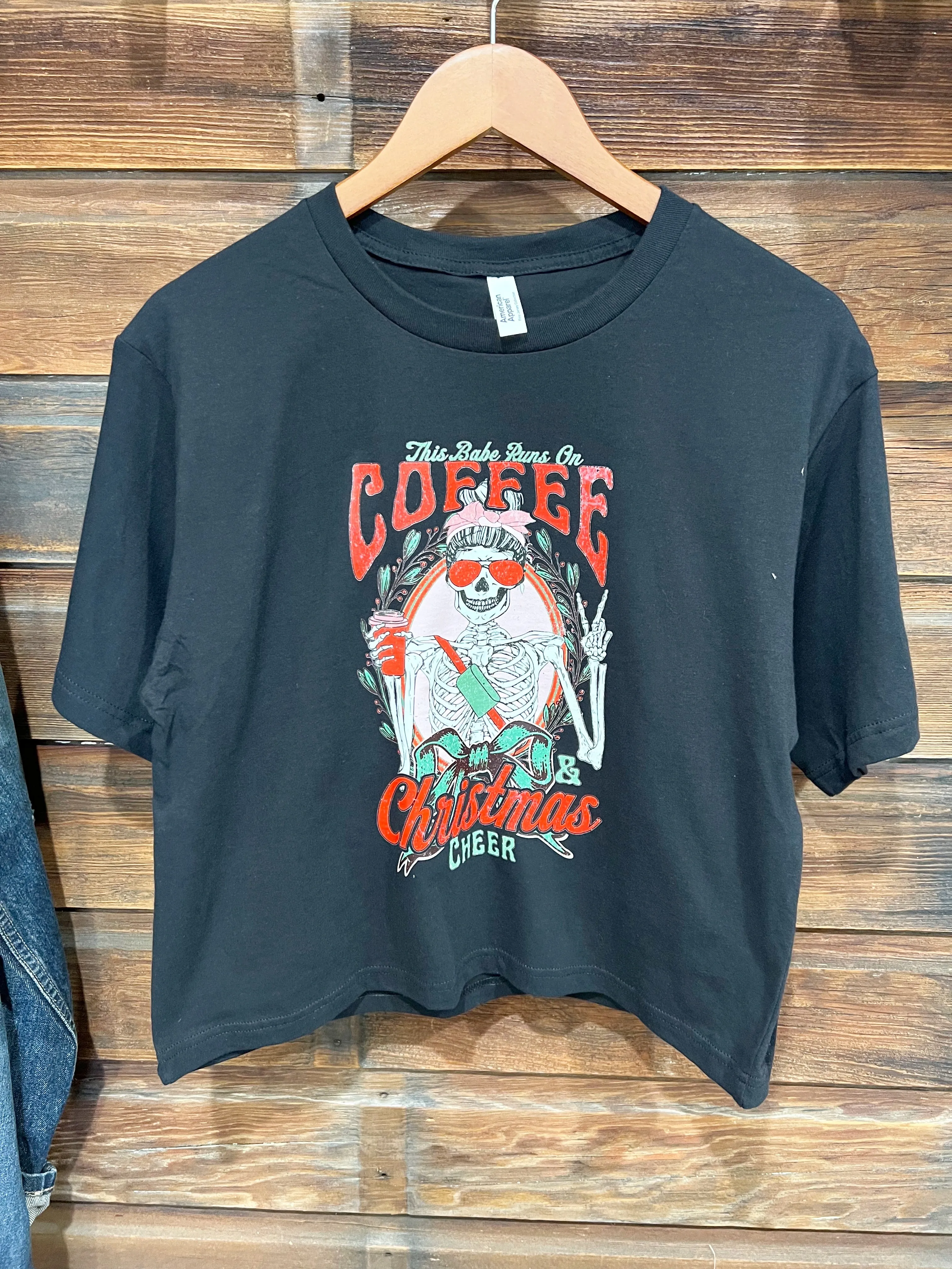 Coffee & Christmas Cheer Tee