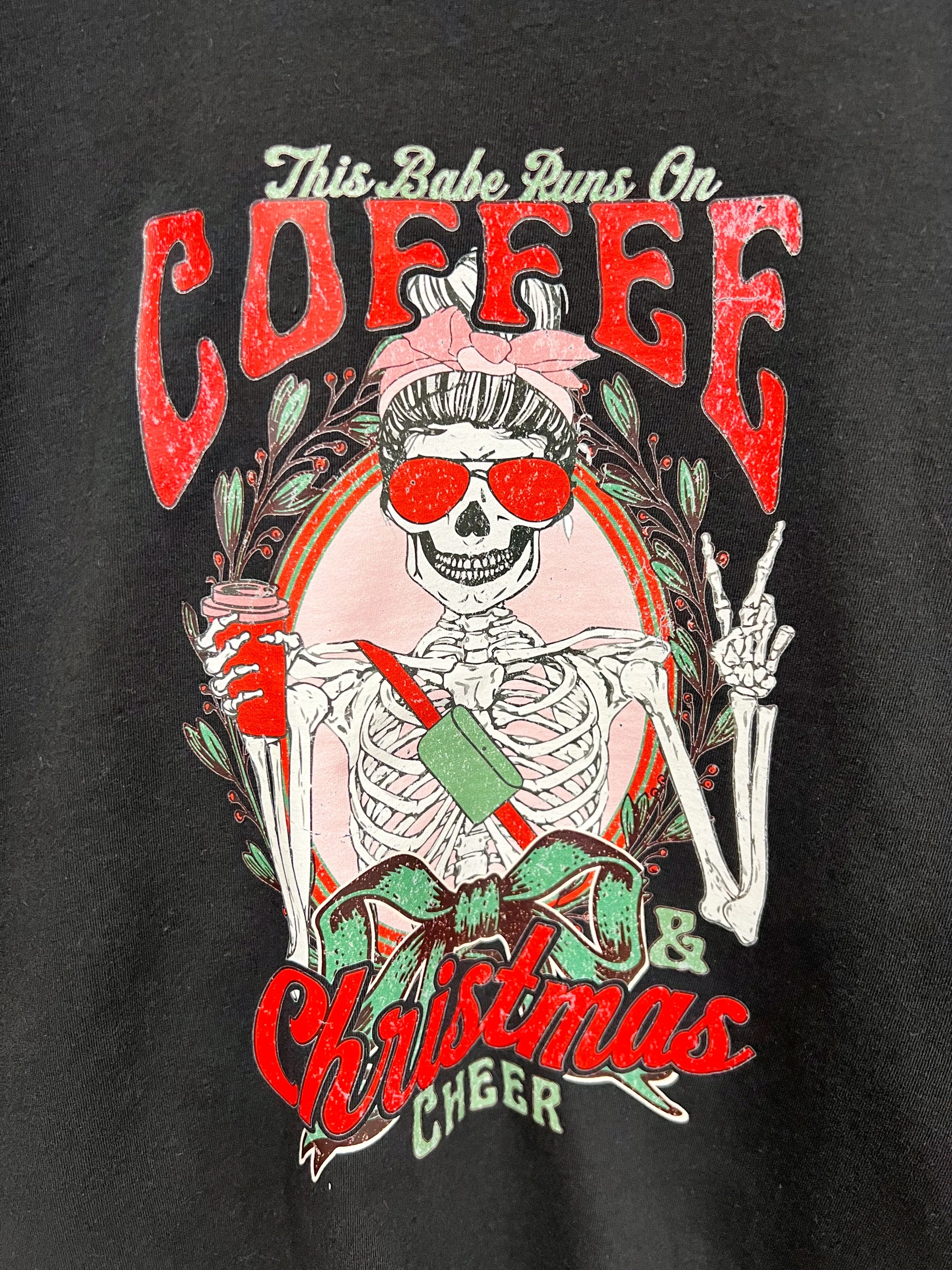 Coffee & Christmas Cheer Tee