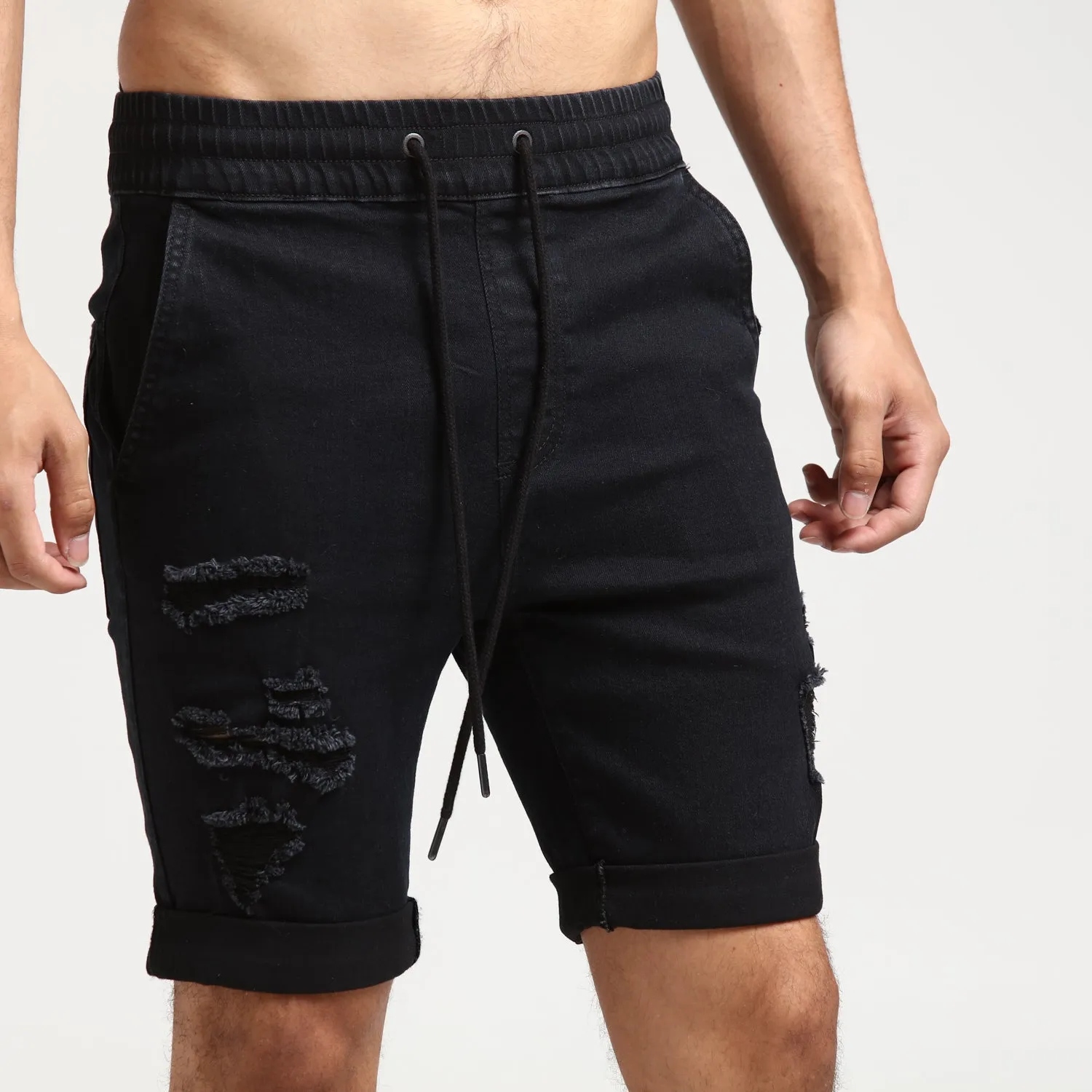 ENES Arise Denim Short Black