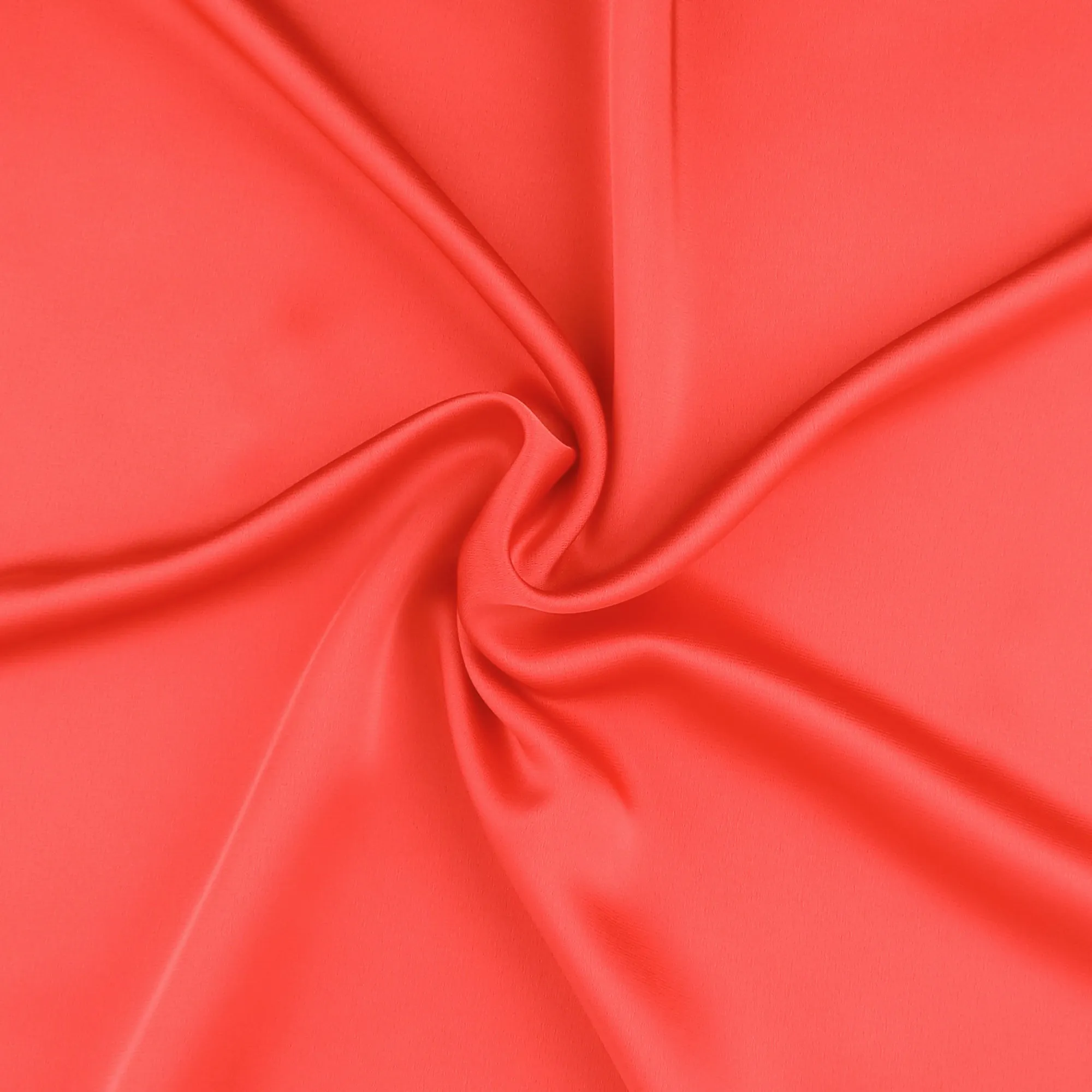 European Sample Collection - Medium Weight Satin - 007 - Coral