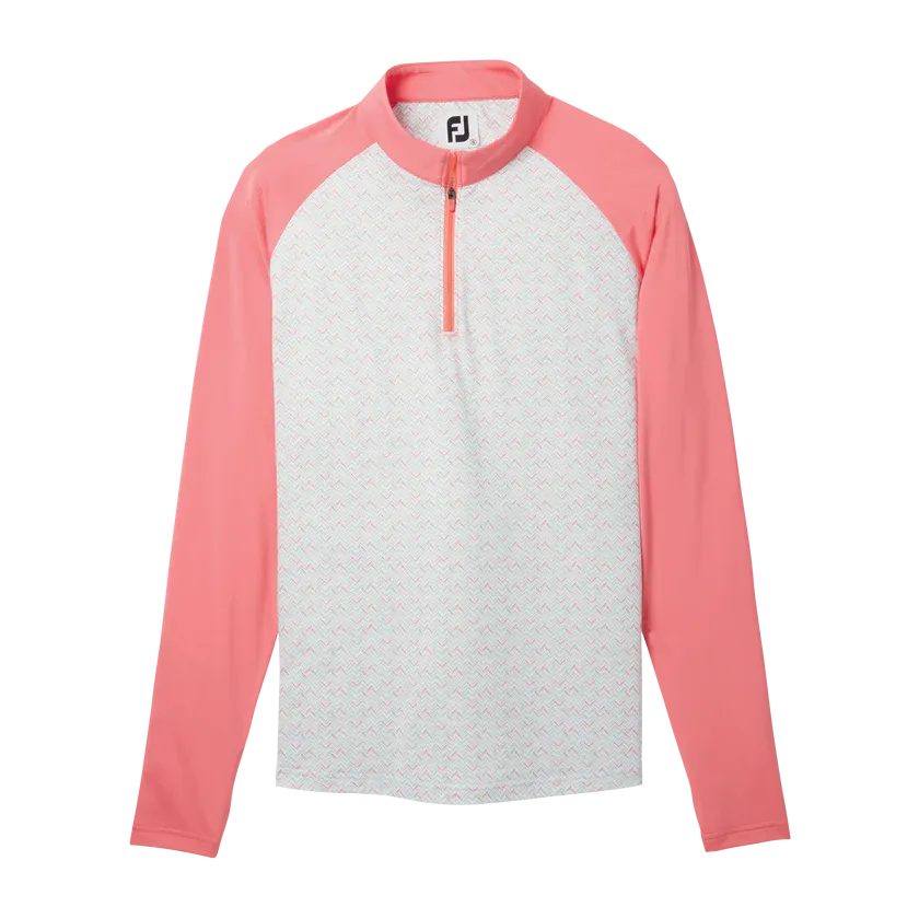 FootJoy Women's Longsleeve Sun Protection Peach