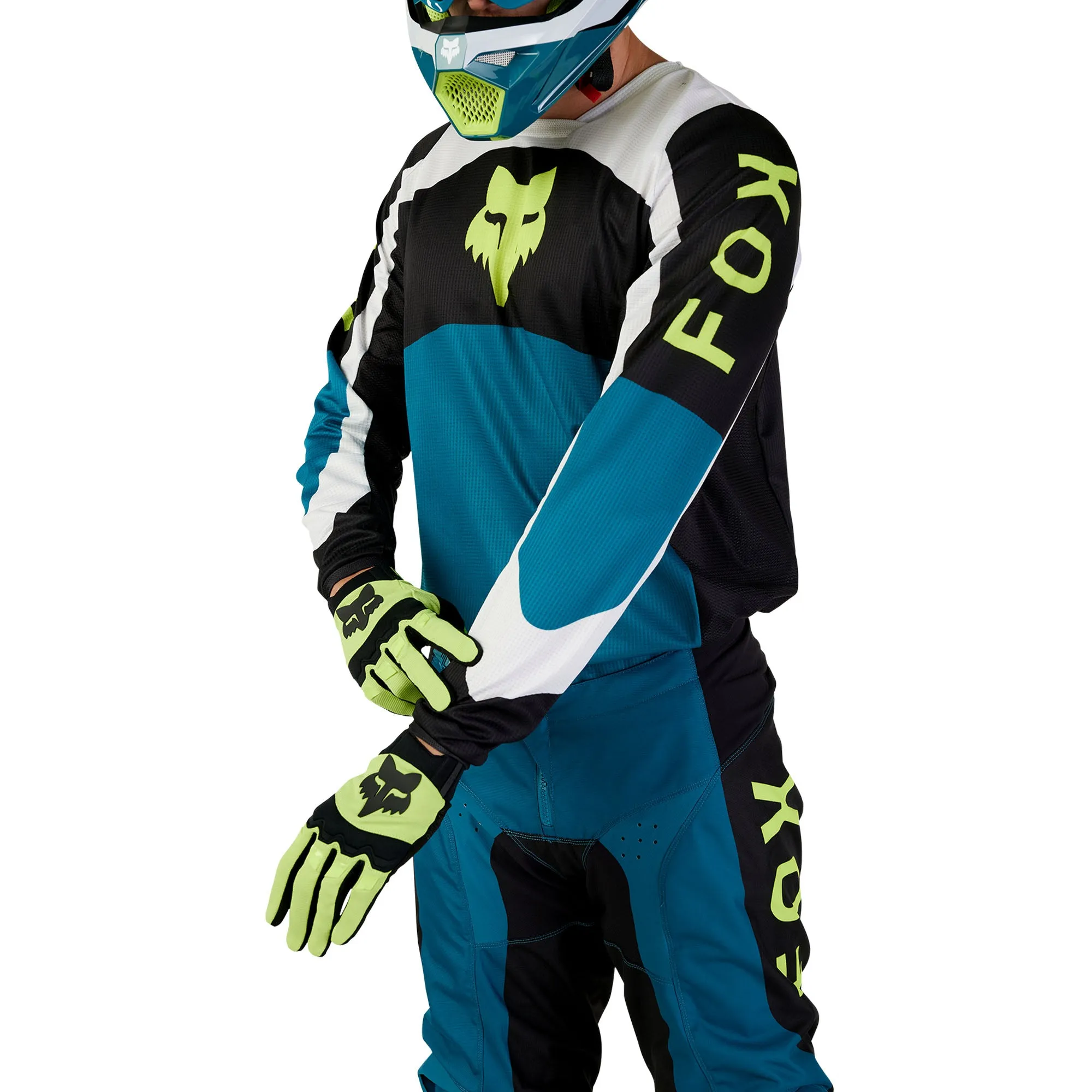 Fox Racing 180 Nitro Offroad Jersey Maui Blue