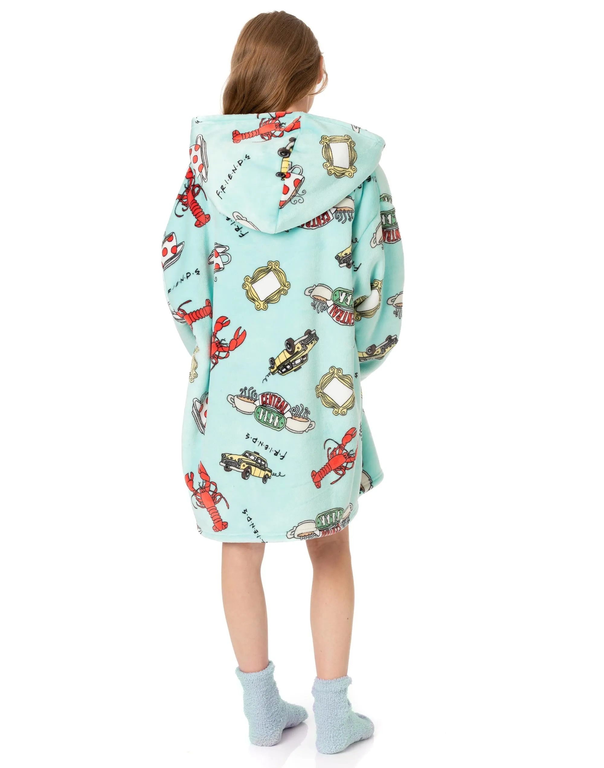 Friends Kids Oversized Blanket Hoodie