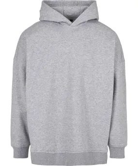 Grey - Oversized cut-on sleeve hoodie