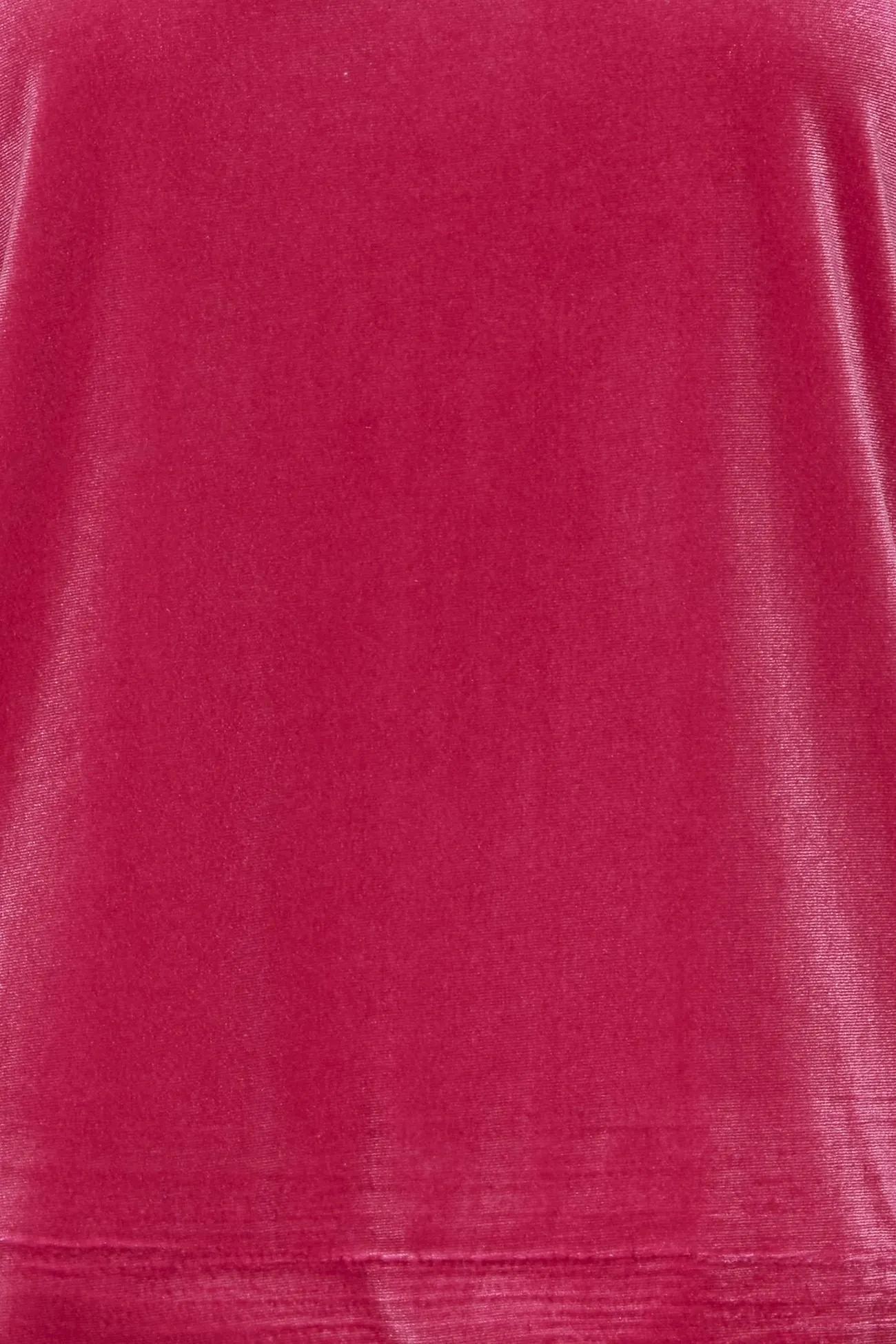 Ichi Fuchsia Velvet Top