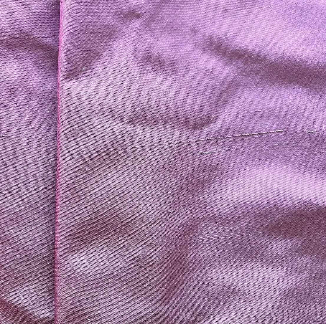 Iridescent Wild Orchid Pink Silk Dupioni (Made in India)