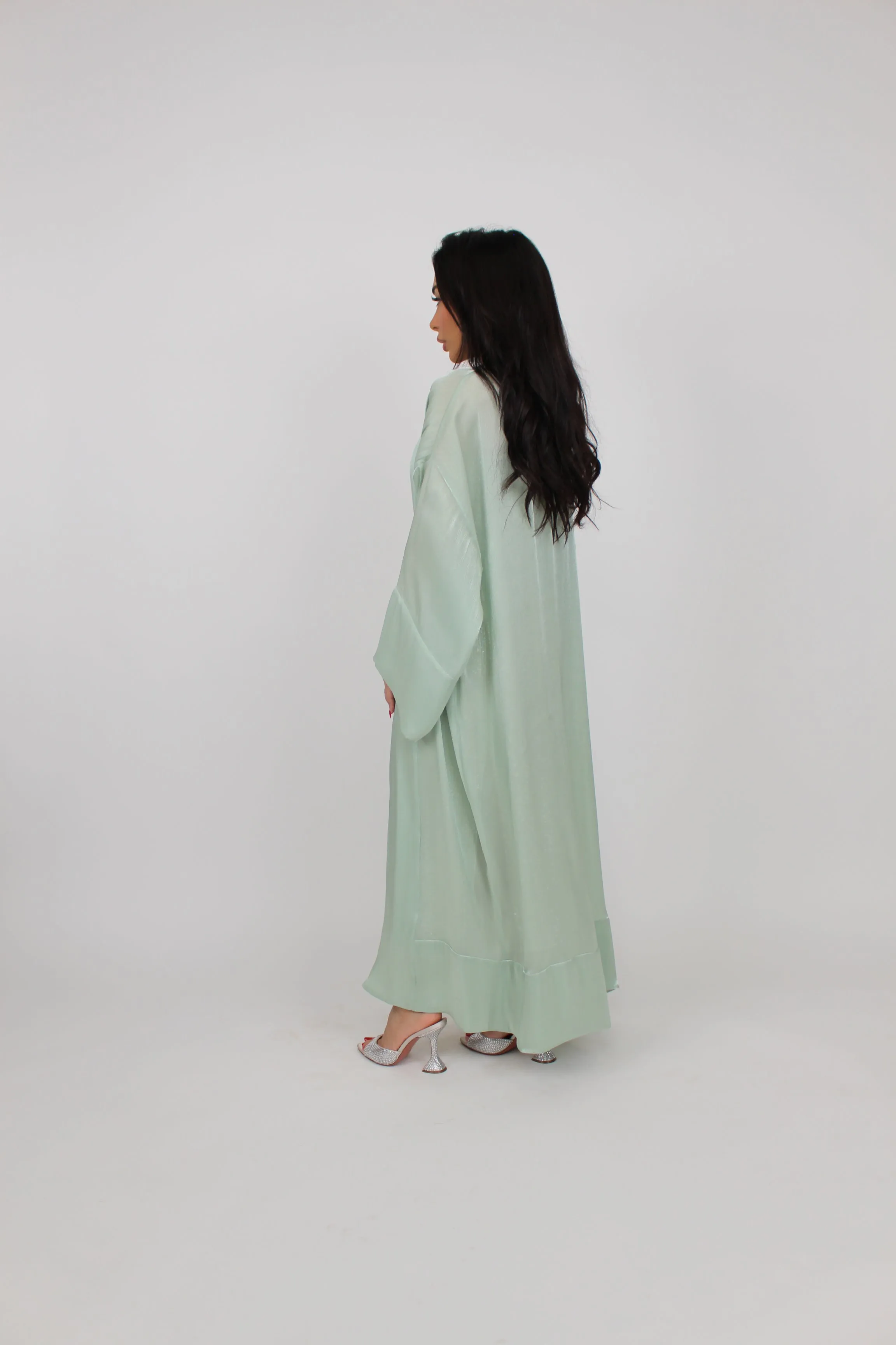 LAYALI MINT KAFTAN