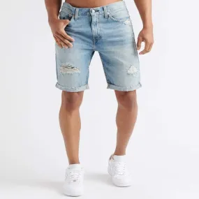 Levis Strauss & Co 511 SLIM DISTRESSED JEANS SHORTS Men’s - DISTRESSED BLUE