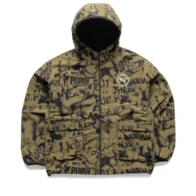 Lost Management Cities x Puma All Over Print Reversible Jacket - Wild Willow