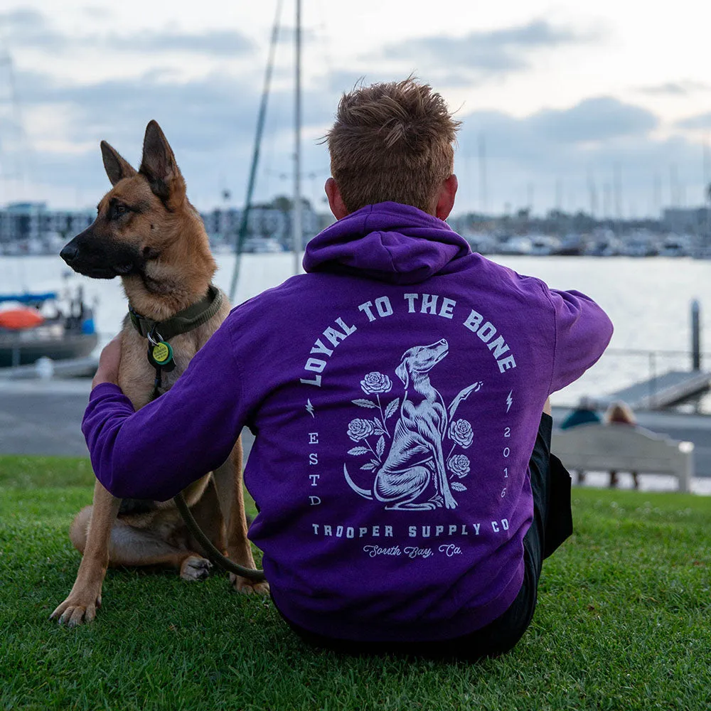 Loyal to the Bone Hoodie - Men's Dog Hoodie