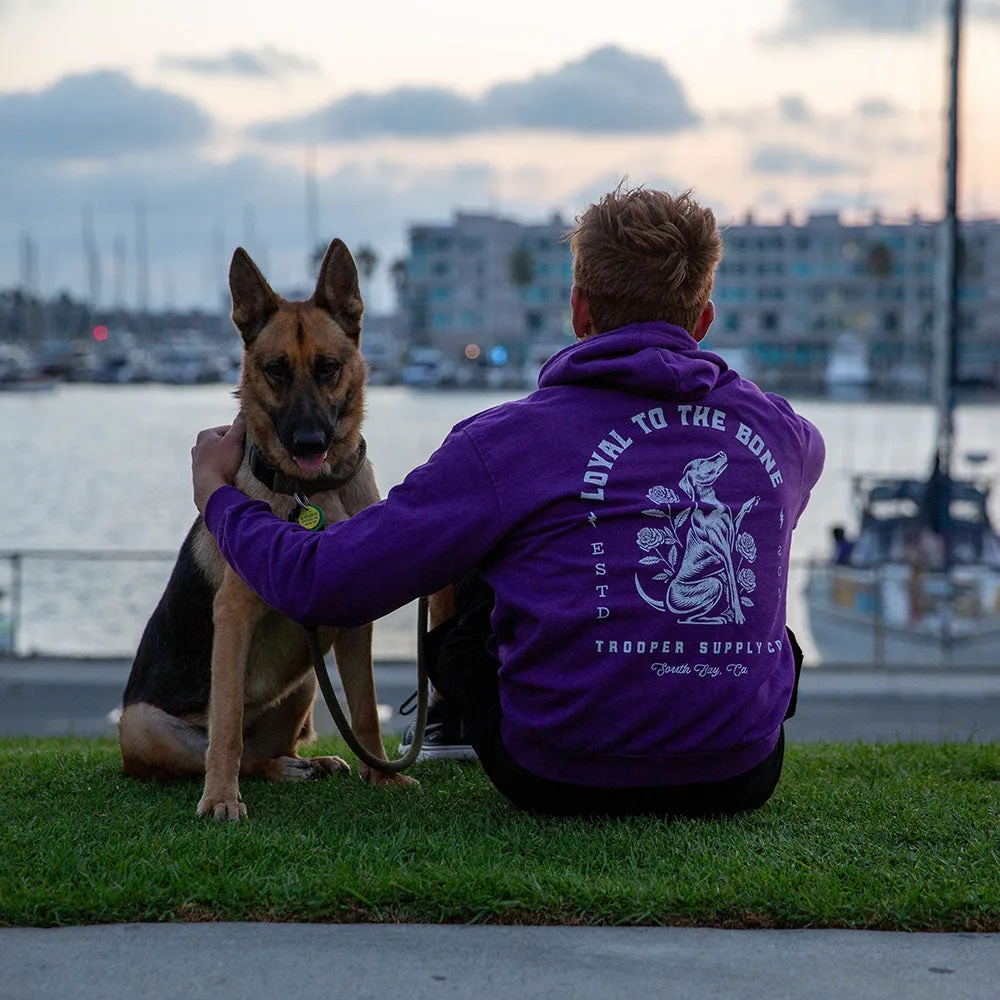 Loyal to the Bone Hoodie - Men's Dog Hoodie