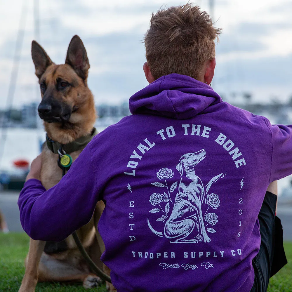 Loyal to the Bone Hoodie - Men's Dog Hoodie