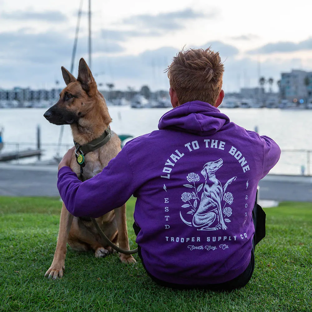 Loyal to the Bone Hoodie - Men's Dog Hoodie