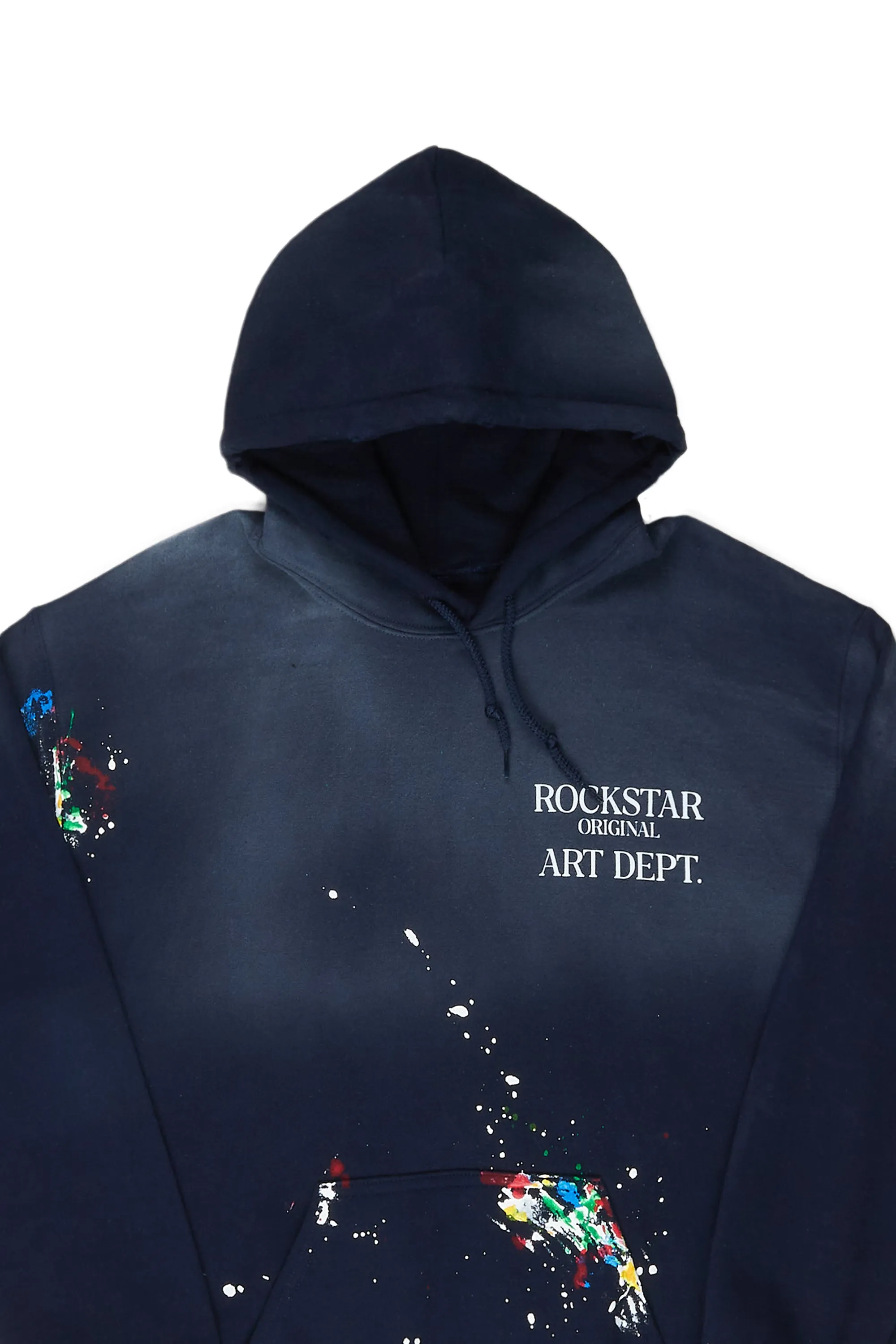 Make It Rain Navy Oversized Hoodie