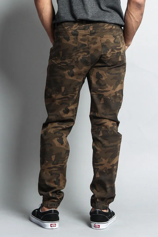 Men's Jogger Twill Pants (Camo)