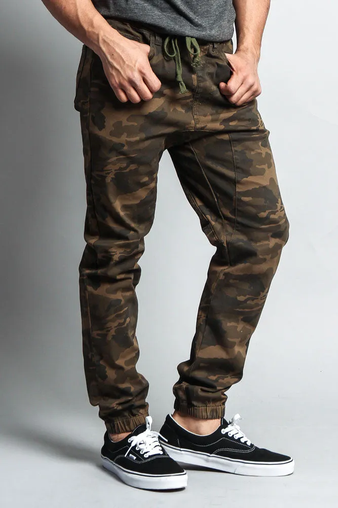 Men's Jogger Twill Pants (Camo)