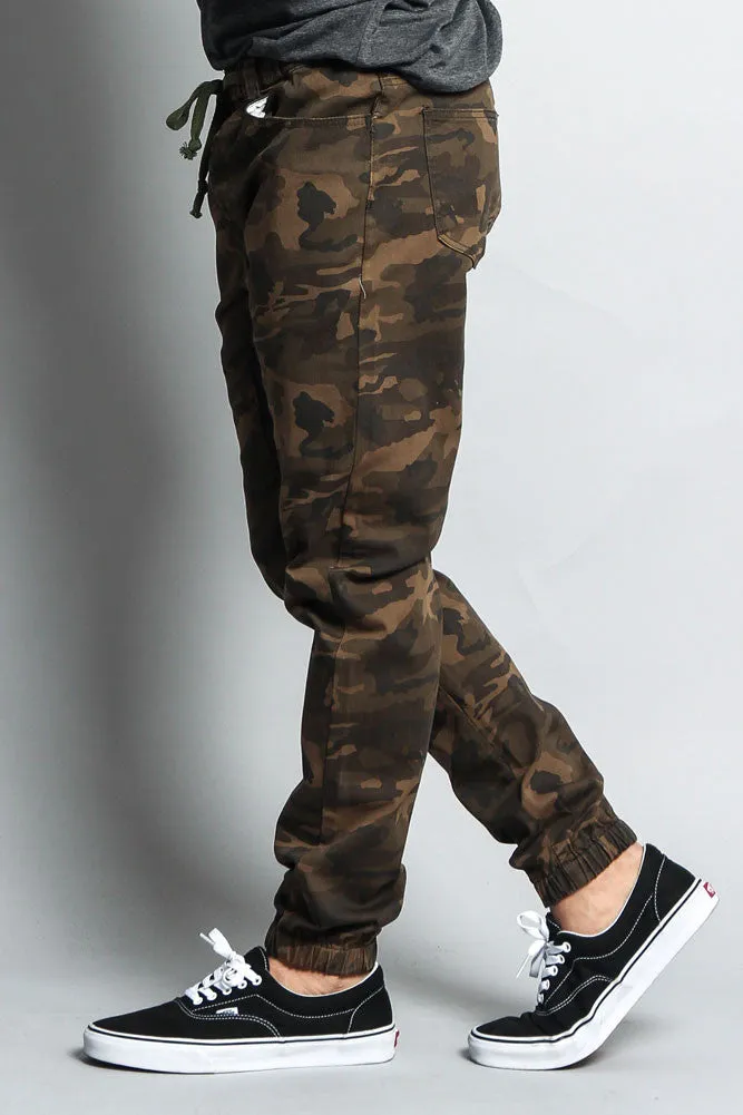 Men's Jogger Twill Pants (Camo)