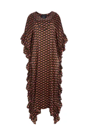 Mood Swing Ruffled Kaftan