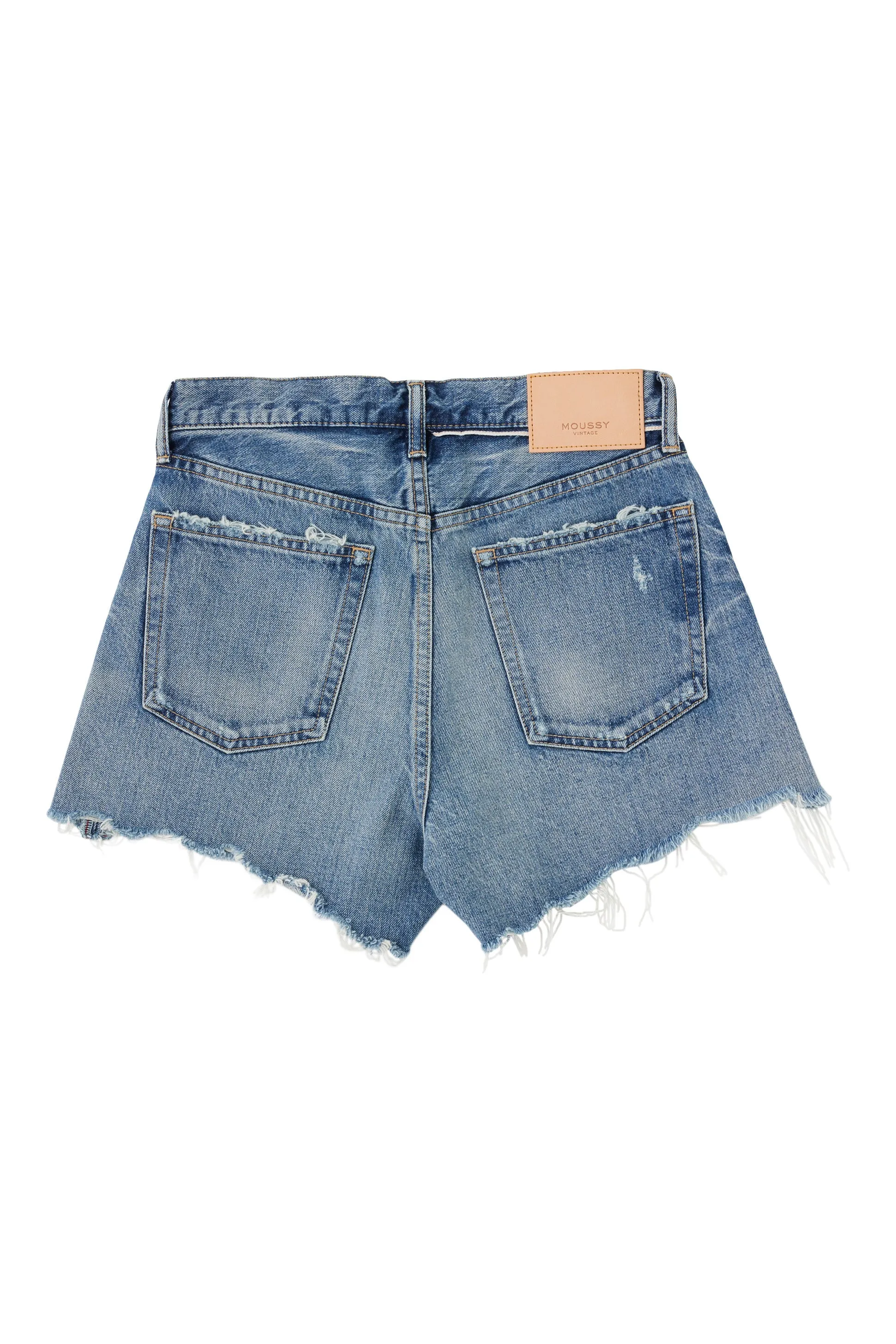 Moussy Denim Elam Shorts in Blue