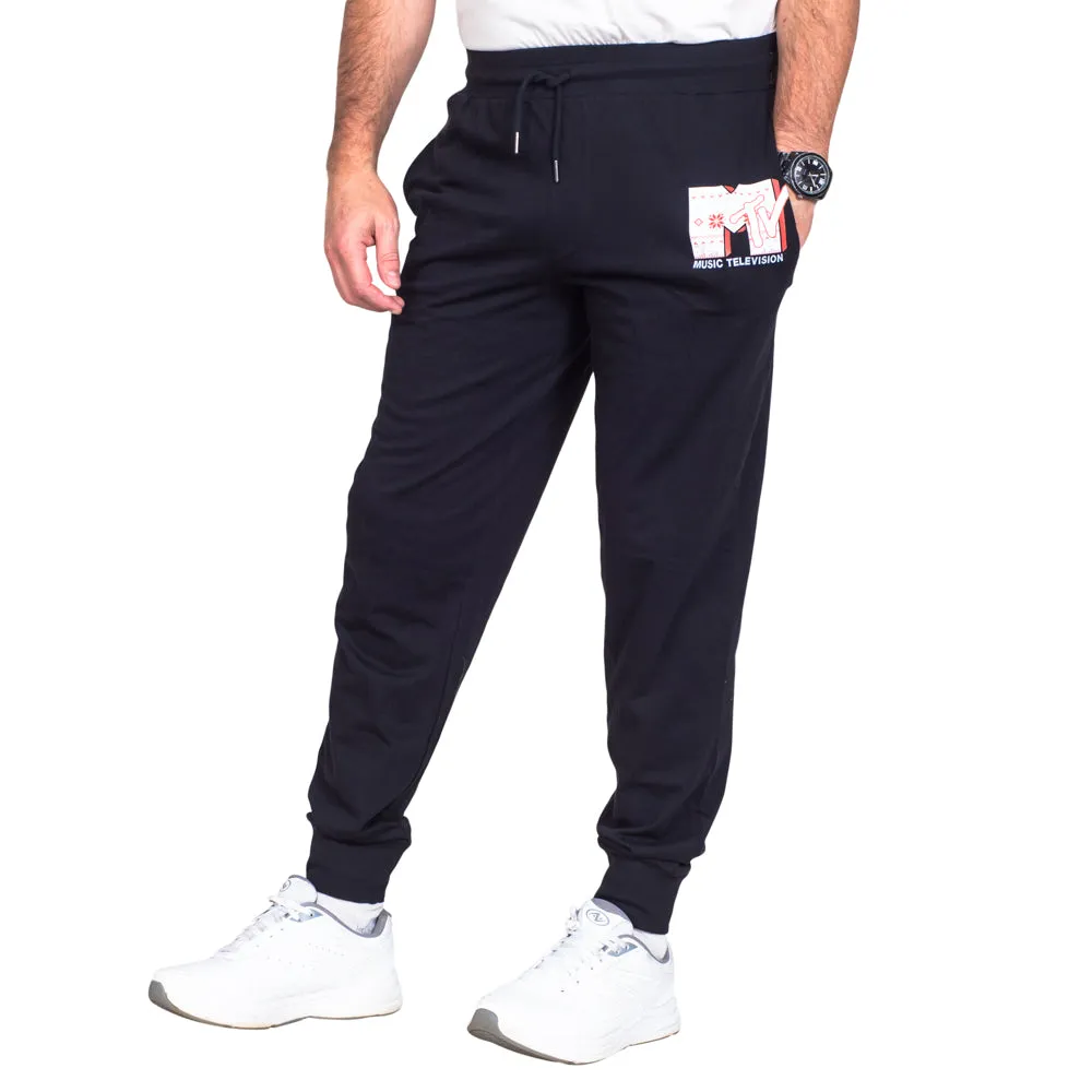 MTV Music Television Adult Unisex Everyday Cotton Jogger Pants