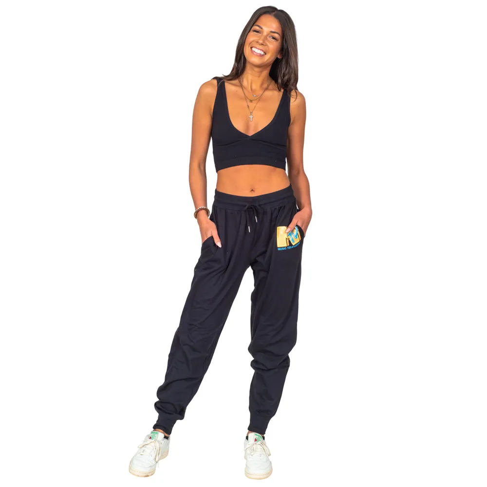 MTV Music Television Adult Unisex Everyday Cotton Jogger Pants