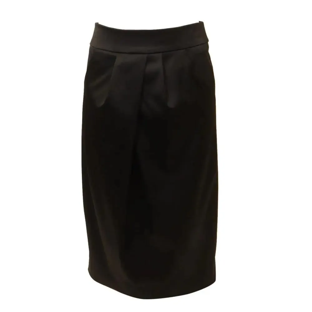 Mya & Janelle Satin Gathered Skirt