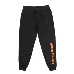 Nike Women's Black Jogger w/Suffield Academy on Leg