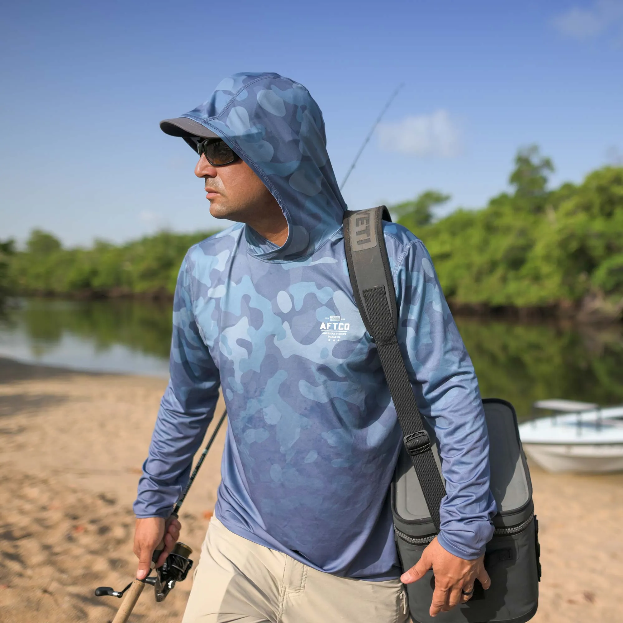 OG Camo UVX LS Sun Protection Hoodie