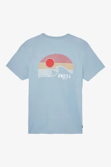 O'Neill Trvlr Cossa Tee-Light Blue 2