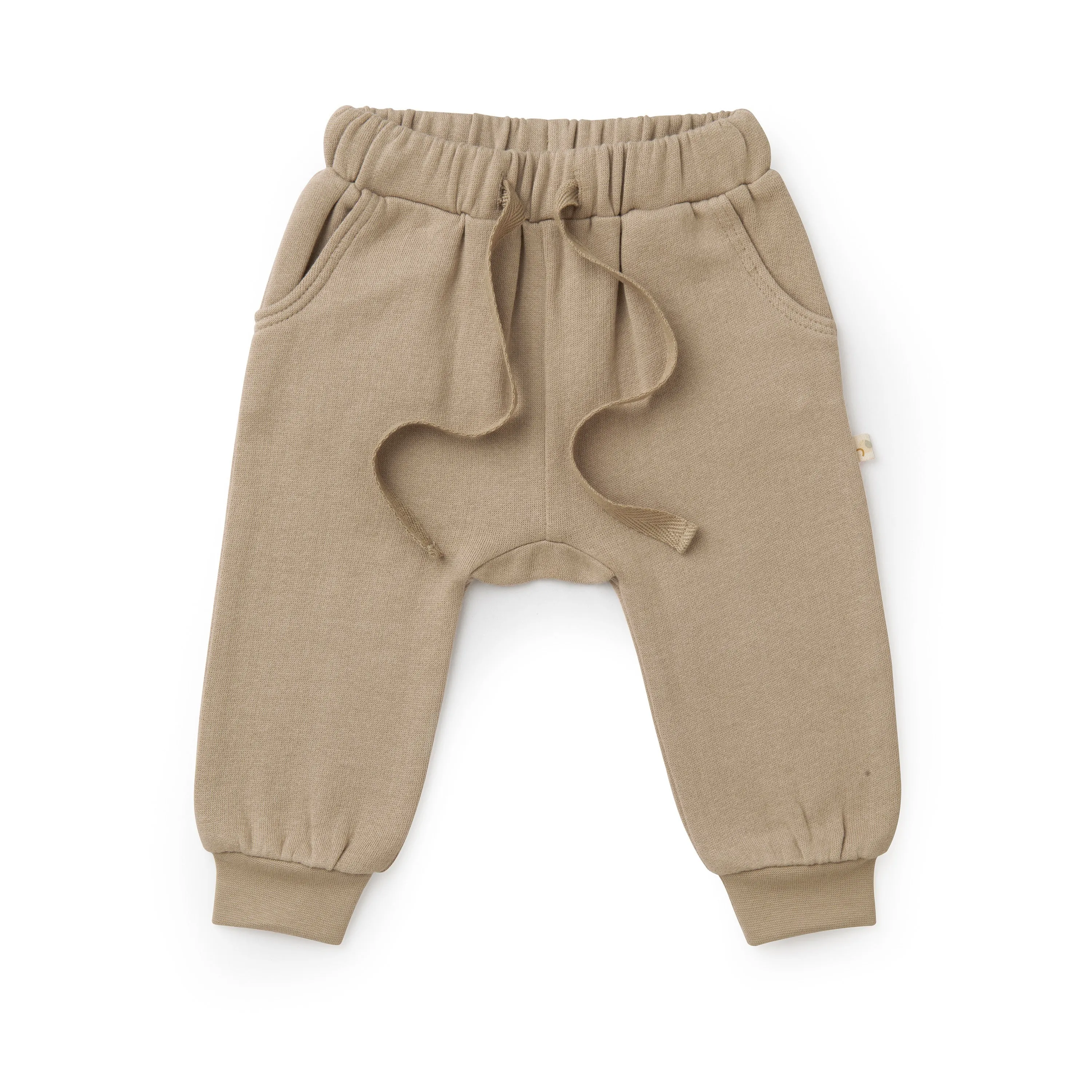 Organic Baby Toddler Jogger Pants - Mocha