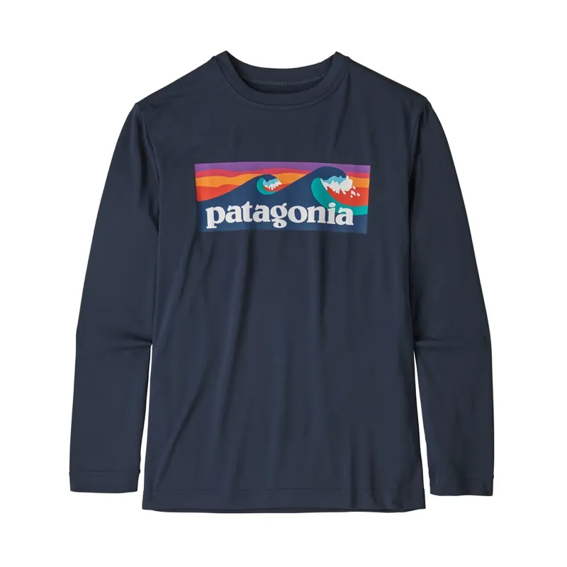 Patagonia 62395 B's L/S Capilene Cool Daily Graphic