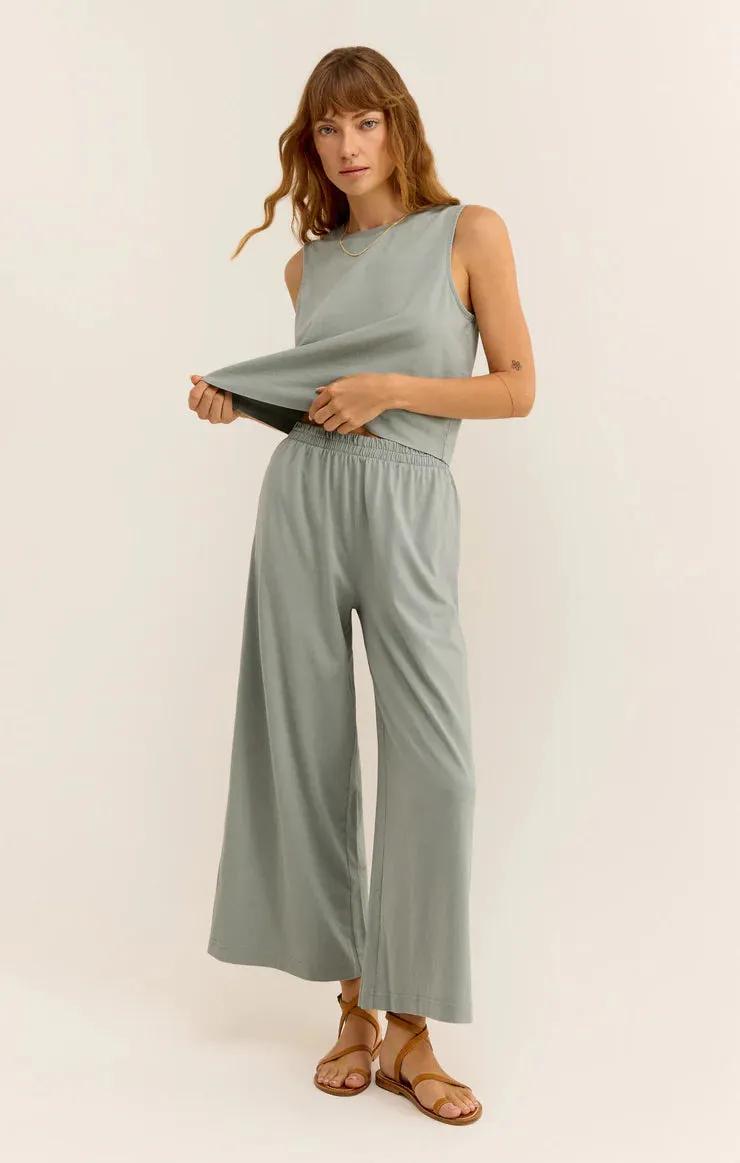 Scout Jersey Flare Pant - Harbor Gray