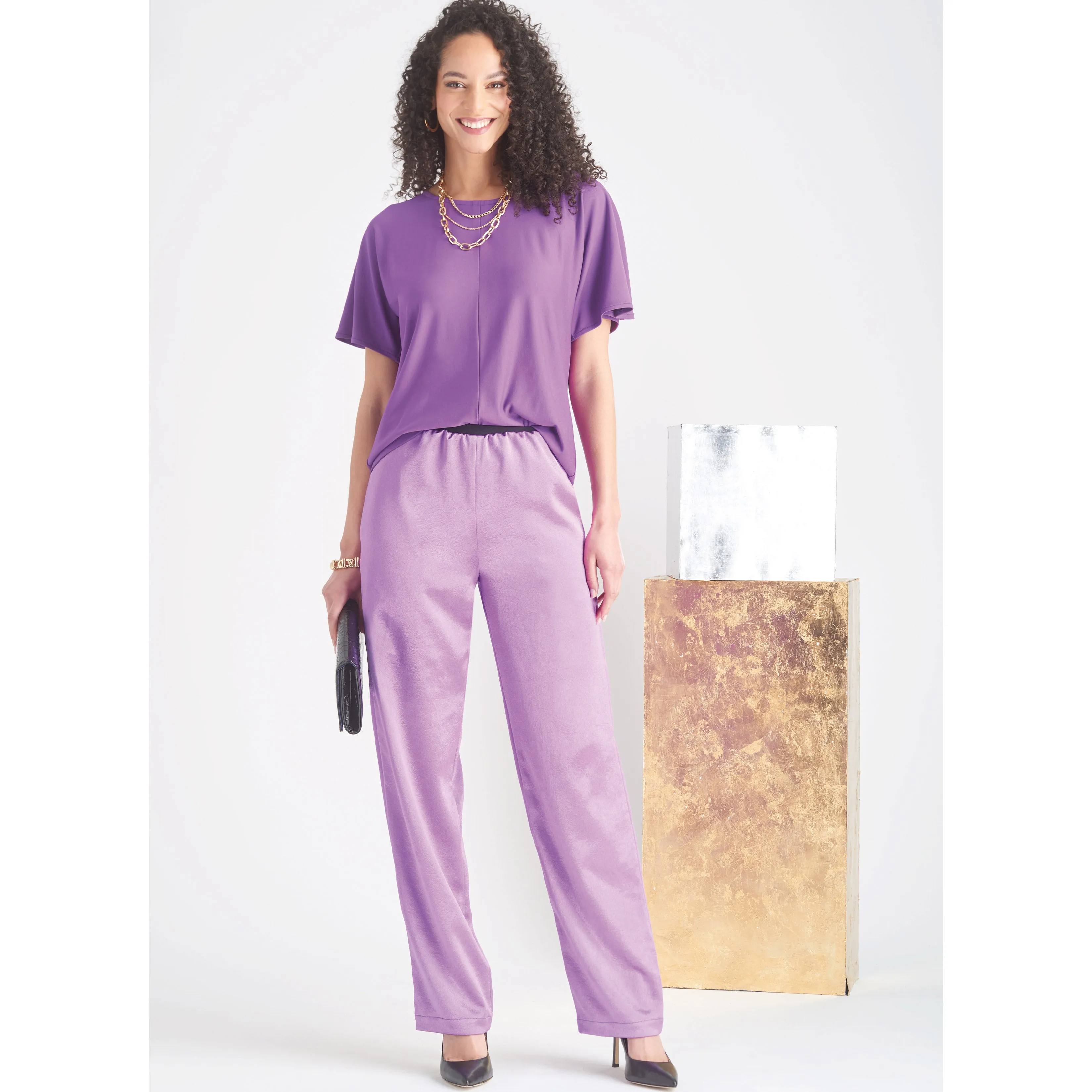 Simplicity pattern 9690 Misses' Tops and Pull-On Pants