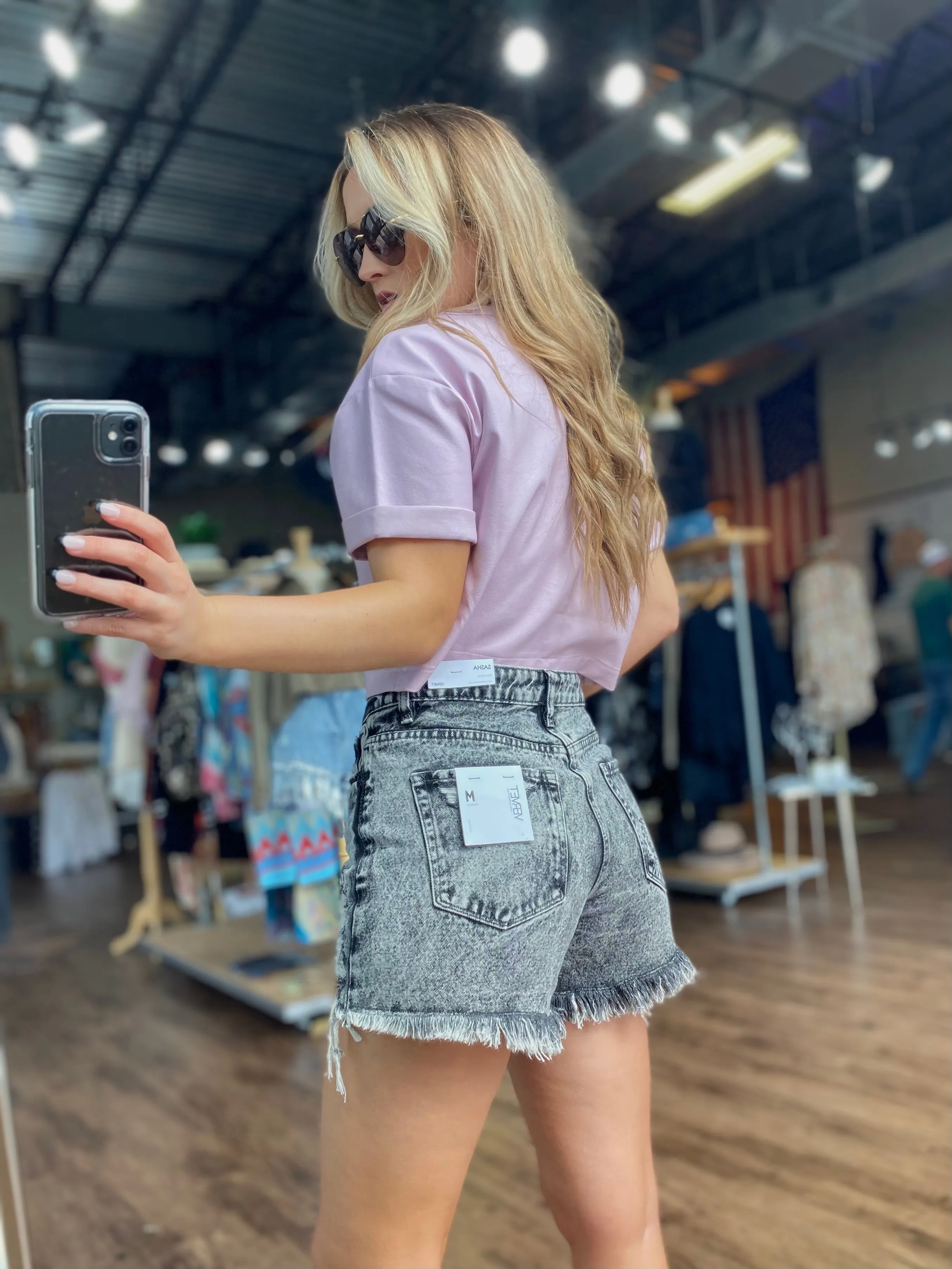 The 'Hyde' Super High Rise Mom Shorts