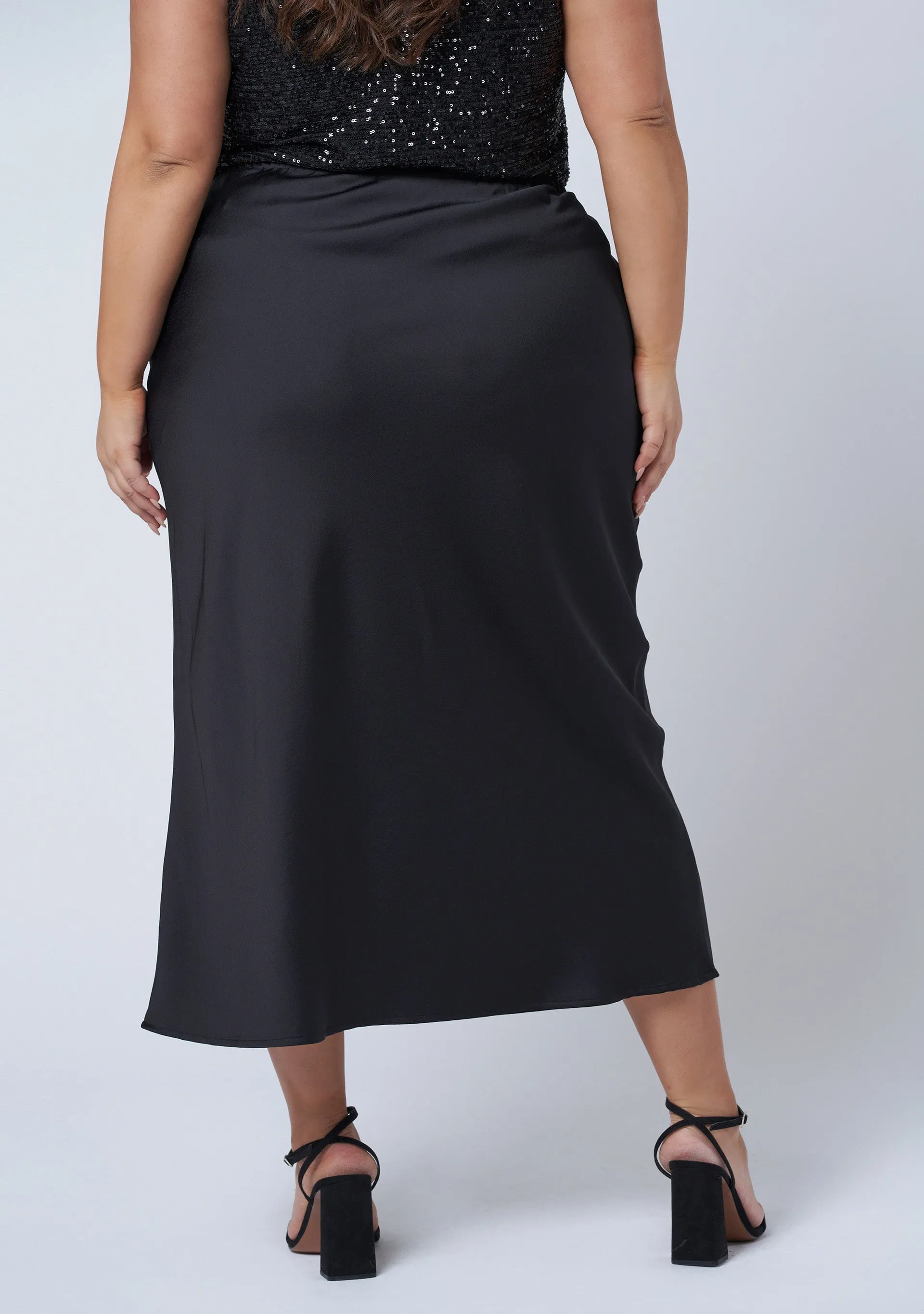 The Ivy Satin Skirt